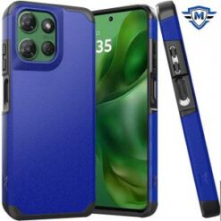 [METKASE] For Motorola Moto G Power 5G 2025 (Original Series) Tough Strong Shockproof Hybrid in Slid