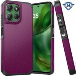 [METKASE] For Motorola Moto G Power 5G 2025 (Original Series) Tough Strong Shockproof Hybrid in Slid