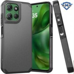 [METKASE] For Motorola Moto G Power 5G 2025 (Original Series) Tough Strong Shockproof Hybrid in Slid
