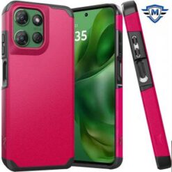 [METKASE] For Motorola Moto G Power 5G 2025 (Original Series) Tough Strong Shockproof Hybrid in Slid