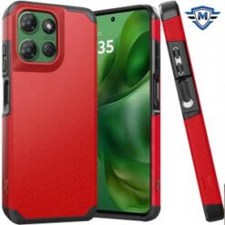 [METKASE] For Motorola Moto G Power 5G 2025 (Original Series) Tough Strong Shockproof Hybrid in Slid