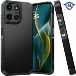 [METKASE] For Moto G Stylus 5G 2025 (Original Series) Tough Strong Shockproof Hybrid in Slide-Out Pa