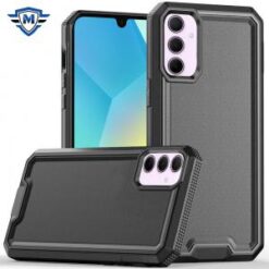 [METKASE] For Samsung A16 5G METKASE Rank Tough Strong Modern Fused Hybrid - Black