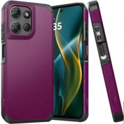 For Moto G Stylus 5G 2025 (Original Series) Tough Strong Shockproof Hybrid in Slide-Out Package - Da