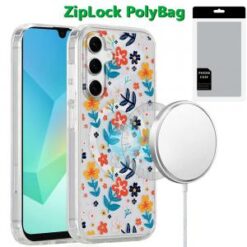 [PolyBag] For Samsung A16 5G Magnetic Space UV Design Case - Colorful Floral