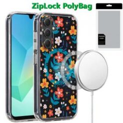 [PolyBag] For Samsung A16 5G Magnetic Space UV Design Case - Nightly Floral
