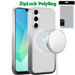 [PolyBag] For Samsung A16 5G Magnetic Space Gradiant Case - Two Tone Smoke