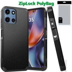 [PolyBag] For Motorola Moto G 5G 2025 (Original Series) Tough Strong Shockproof Hybrid in Slide-Out