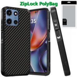 [PolyBag] For Motorola Moto G 5G 2025 (Original Series) Tough Strong Shockproof Hybrid in Slide-Out