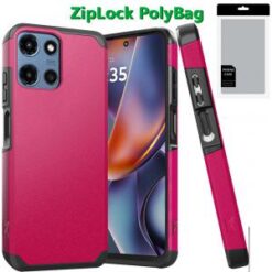 [PolyBag] For Motorola Moto G 5G 2025 (Original Series) Tough Strong Shockproof Hybrid in Slide-Out