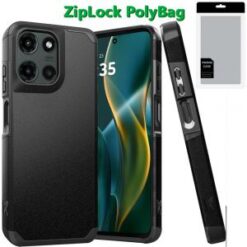 [PolyBag] For Moto G Stylus 5G 2025 (Original Series) Tough Strong Shockproof Hybrid in Slide-Out Pa