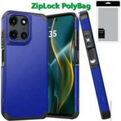 [PolyBag] For Moto G Stylus 5G 2025 (Original Series) Tough Strong Shockproof Hybrid in Slide-Out Pa