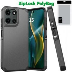 [PolyBag] For Moto G Stylus 5G 2025 (Original Series) Tough Strong Shockproof Hybrid in Slide-Out Pa