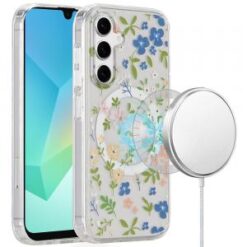 For Samsung A16 5G Magnetic Space UV Design Case - MultiColor Floral