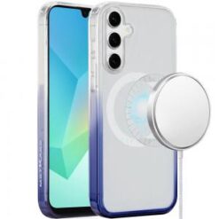 For Samsung A16 5G Magnetic Space Gradiant Case - Two Tone Blue
