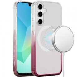 For Samsung A16 5G Magnetic Space Gradiant Case - Two Tone Pink