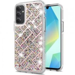 For Samsung A16 5G Bling Hybrid Case Cover - C