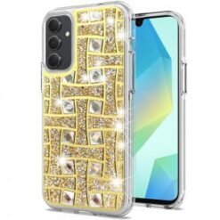 For Samsung A16 5G Bling Hybrid Case Cover - I