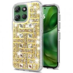 For Motorola Moto G Power 5G 2025 Bling Hybrid Case Cover - I