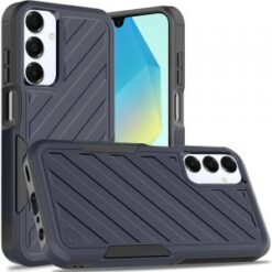 For Samsung A16 5G Noble lined shockproof dual layer hybrid - Blue/Black