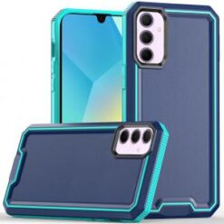 For Samsung A16 5G Rank Tough Strong Modern Fused Hybrid Case Cover - Blue