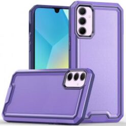 For Samsung A16 5G Rank Tough Strong Modern Fused Hybrid Case Cover - Light Purple