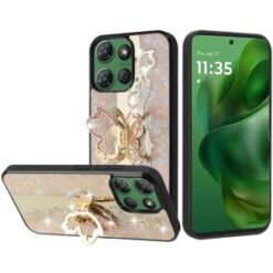 For Motorola Moto G Power 5G 2025 SPLENDID Diamond Glitter Ornaments Engraving Case Cover - Enchante
