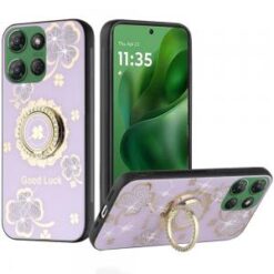 For Motorola Moto G Power 5G 2025 SPLENDID Diamond Glitter Ornaments Engraving Case Cover - Good Luc