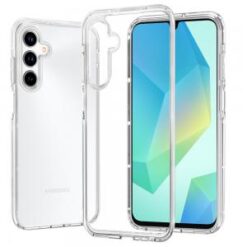 For Samsung A16 5G Sturdy Ultra Thick 3mm Transparent Hybrid Case Cover - Clear