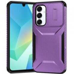 For Samsung A16 5G Ultimate U Design Hybrid with Camera Window Covering - Purple