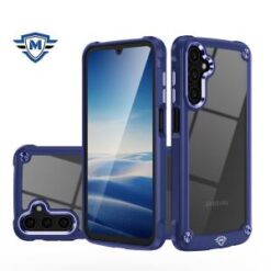 For Samsung A15 5G METKASE Ultimate CaseX Transparent Hybrid Case with Metal Buttons And Camera Edge