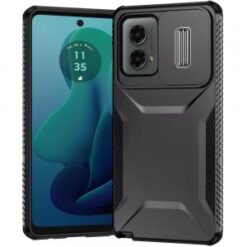 Motorola Moto G 5G 2024 Ultimate U Design Hybrid with Camera Window Covering - Black