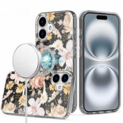 iPhone 16 6.1 inch Thick Hybrid Design Cover Case - G