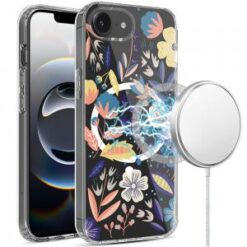 iPhone 16E (E edition) / SE4 (2025) Thick Hybrid Design Cover Case - D