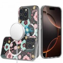 iPhone 16 Pro 6.3 inch Thick Hybrid Design Cover Case - B