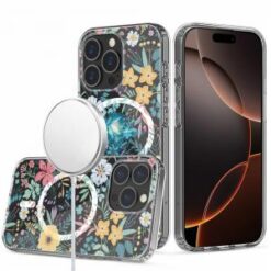 iPhone 16 Pro 6.3 inch Thick Hybrid Design Cover Case - C