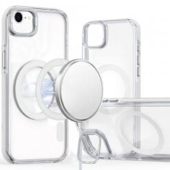iPhone 16E / SE4 MagSonic Camera Bracket Stand Magnetic Ring Circle Hybrid - White