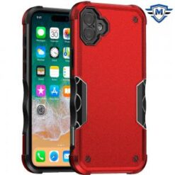 iPhone 16 Plus 6.7 inch METKASE Exquisite Tough Shockproof Hybrid Case Cover in Slide-Out Packag