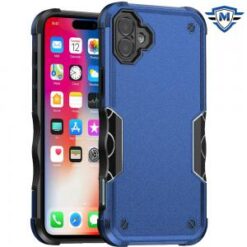 iPhone 16 6.1 inch METKASE Exquisite Tough Shockproof Hybrid Case Cover in Slide-Out Package - B