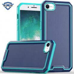 METKASE  iPhone 16E / SE4 Rank Tough Strong Modern Fused Hybrid - Blue