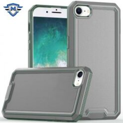 METKASE  iPhone 16E / SE4 Rank Tough Strong Modern Fused Hybrid - Grey