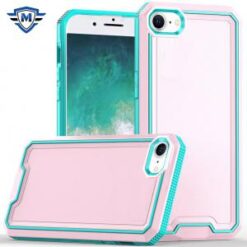 METKASE  iPhone 16E / SE4 Rank Tough Strong Modern Fused Hybrid - Light Pink