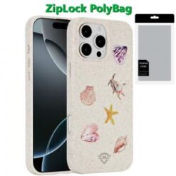 [PolyBag]  iPhone 16 Pro 6.3 inch Bio-Degradable Case - Shell Design