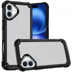 iPhone 16 Plus 6.7 inch Ultimate CaseX Transparent Hybrid Case with Metal Buttons And Camera Edg
