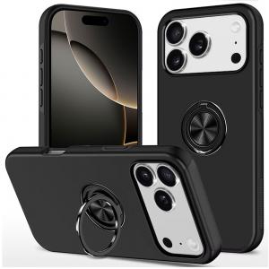 iPhone 17 Pro CHIEF Oil Painted Magnetic Ring Stand Hybrid Case Cover (Multi-Color)