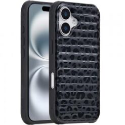 iPhone 16 Plus 6.7 inch Magnetic Chrome Case - Camo