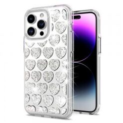 iPhone 15 Pro Bling Hybrid Case Cover - G