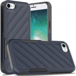 iPhone 16E / SE4 Noble lined shockproof dual layer hybrid - Blue/Black