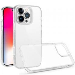 iPhone 16 Pro 6.3 inchPremium Transparent Thick 2.0mm PC TPU Hybrid - Clear