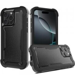 iPhone 16 Pro 6.3 inch Sturdy Think 3in1 Tough Hybrid - Black